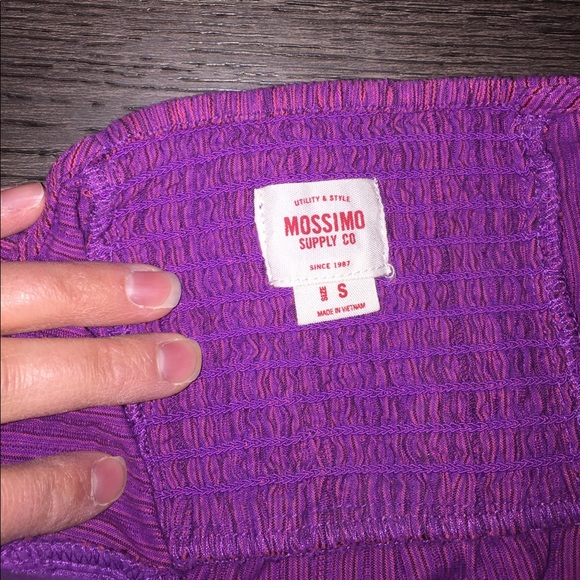 Summer Sun Beach Dress Purple Pinstripe - Picture 4 of 4