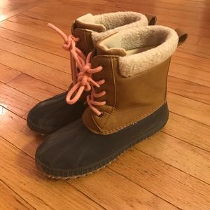 Girls Duck boots Size 3/4
