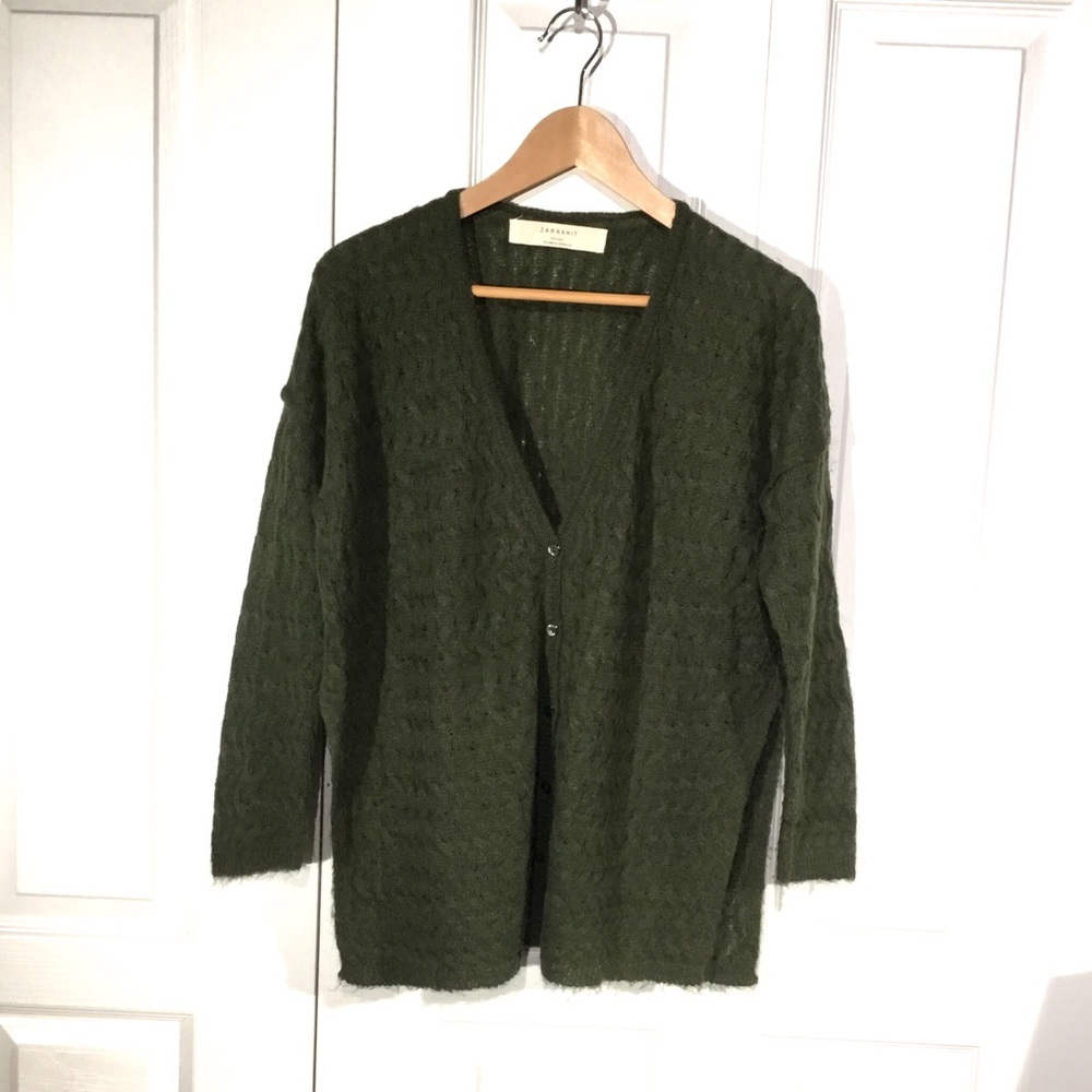 Zara oversized button down cardigan