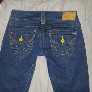 Super Skinny True Religion Jeans Sz 25 Stretch