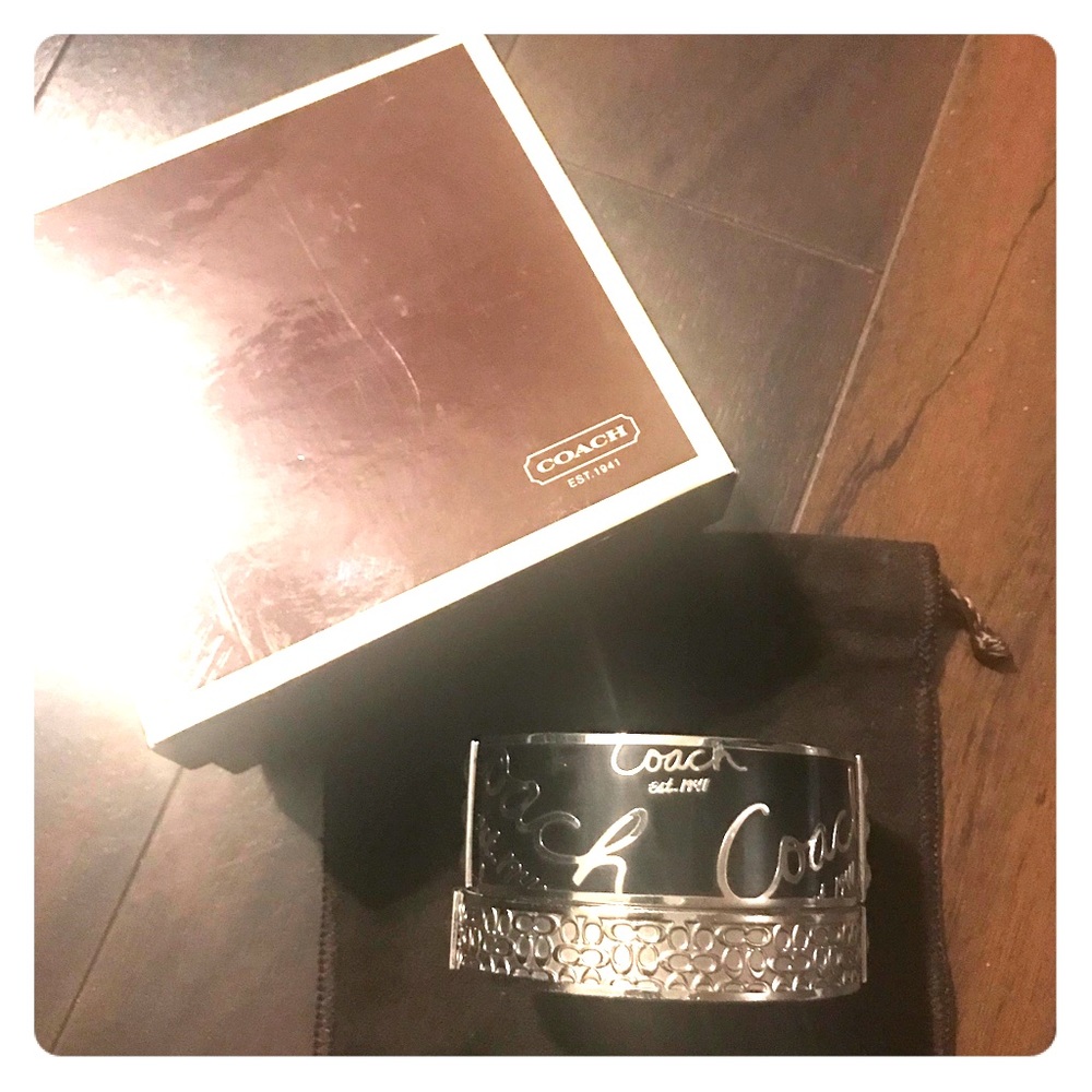 Coach bracket bangles bundle