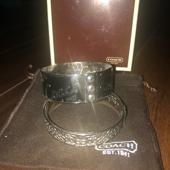 Coach bracket bangles bundle - Picture 2 of 4