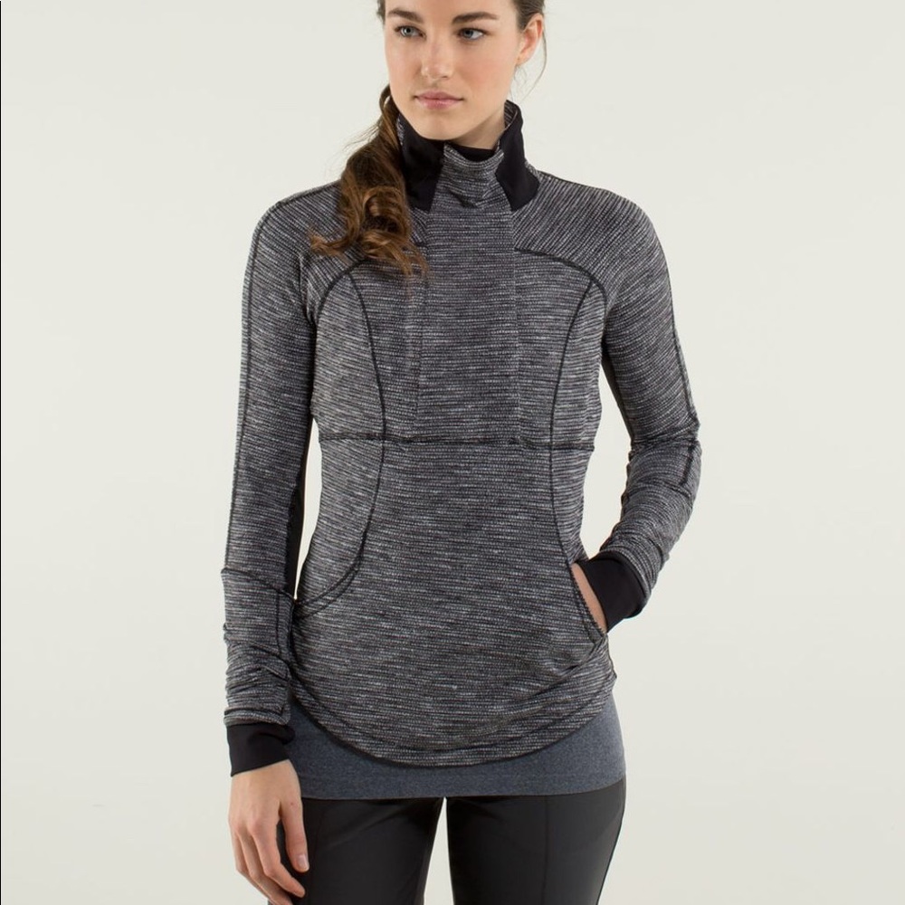 Lululemon Base Runner Grey Pullover - image 1