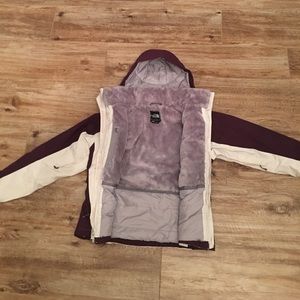 The North Face thick winter Osito lined Jacket
