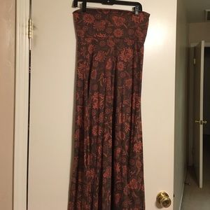 LulaRoe maxi skirt