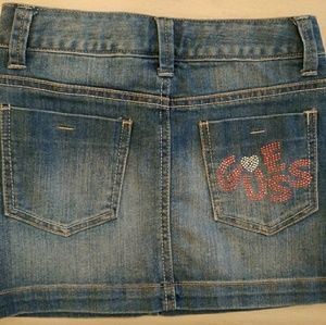 Girls Guess mini skirt size 7