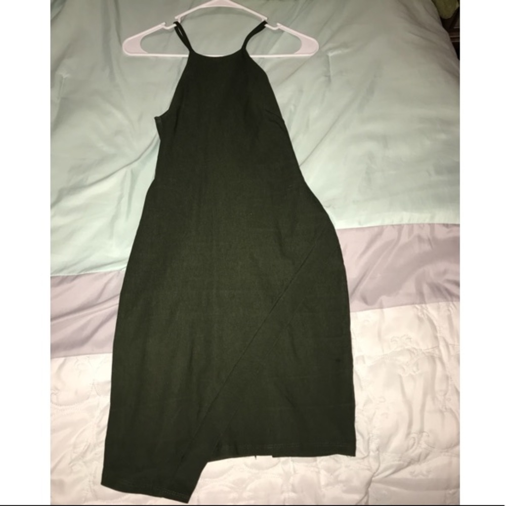 Olive Green Dress