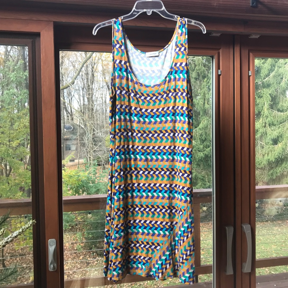 Calvin Klein Geometric Dress