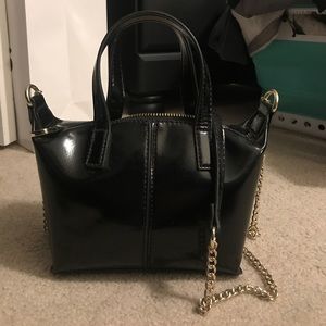 Black crossbody bag
