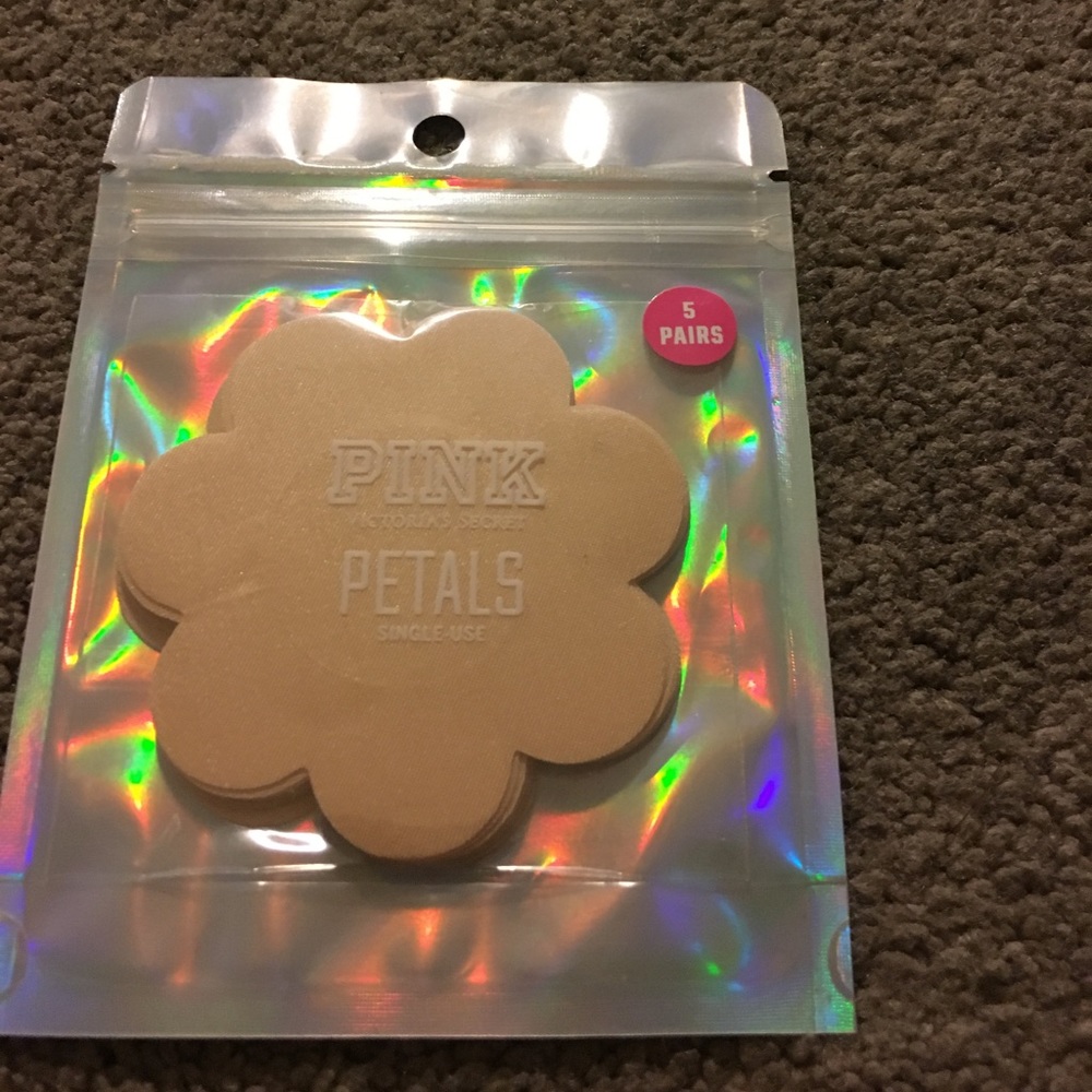 Pink petal pasties