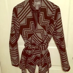 Charlotte Russe wrap pea coat