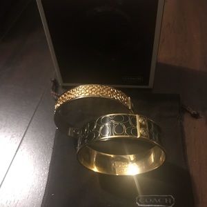 Coach bracelet bangles