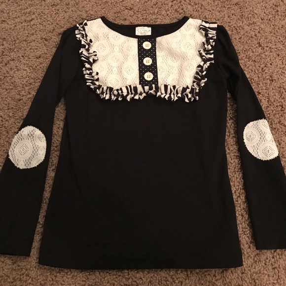 Other - Persnickety Black and Cream Top Size 7