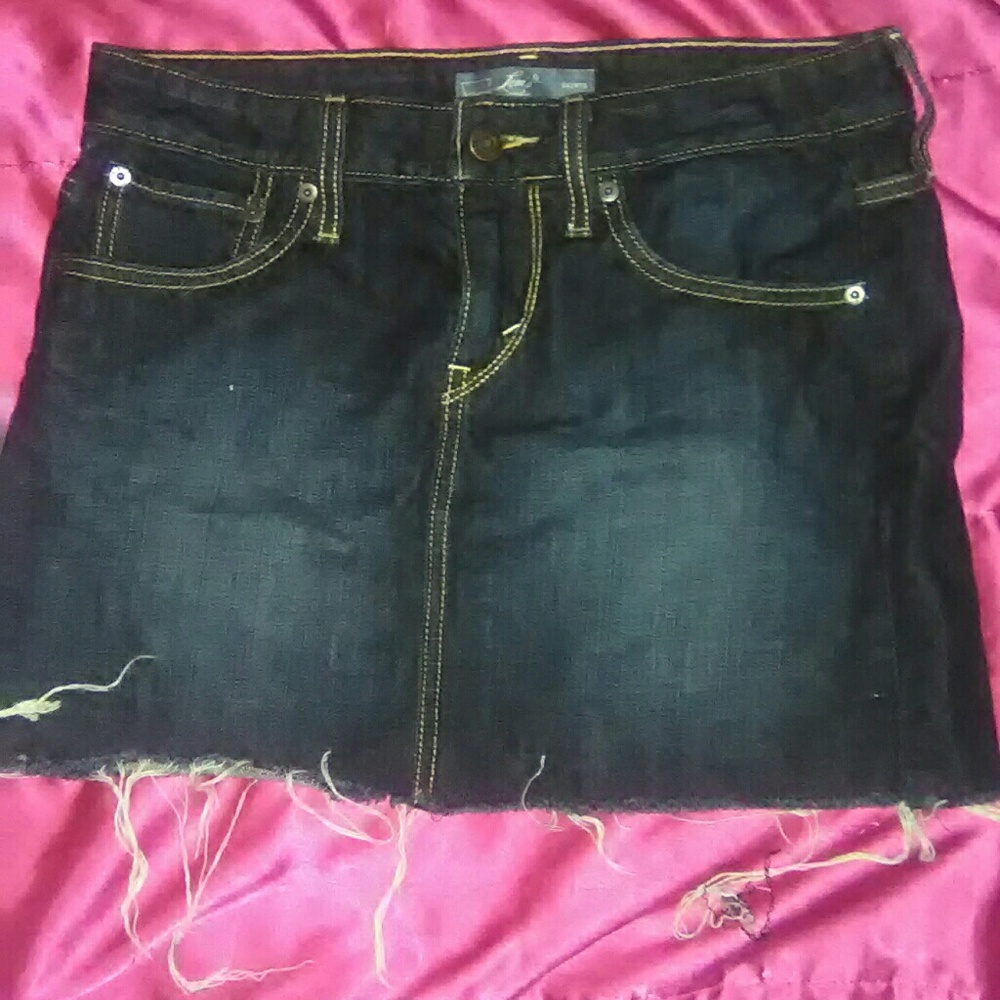 Jean skirt