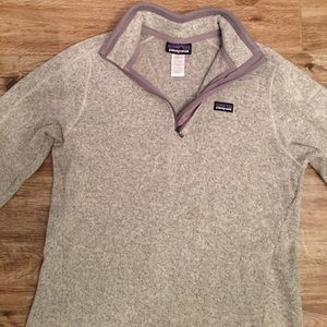 Patagonia grey pullover size medium