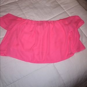 Tobi off the shoulder top