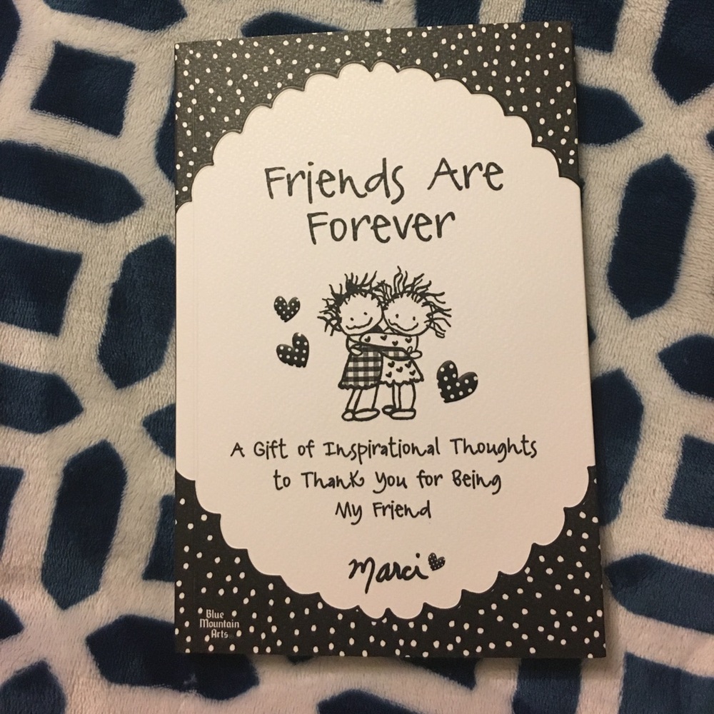 Friends are forever book. New
