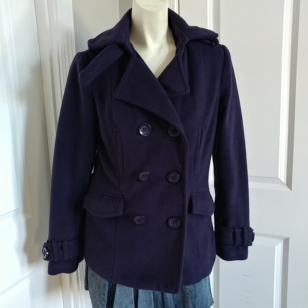 Forever 21 Fleece Peacoat