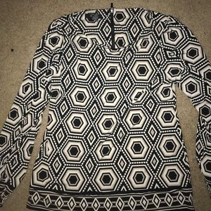 Hexagon patterned shirt
