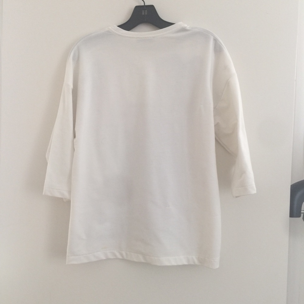 Zara never lose your sense of chic shirt size S - Picture 5 of 8