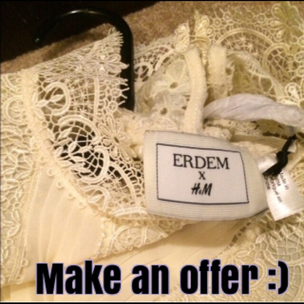 ❤️SALE❤️ Erdem x HM Silk Blouse - Picture 7 of 7