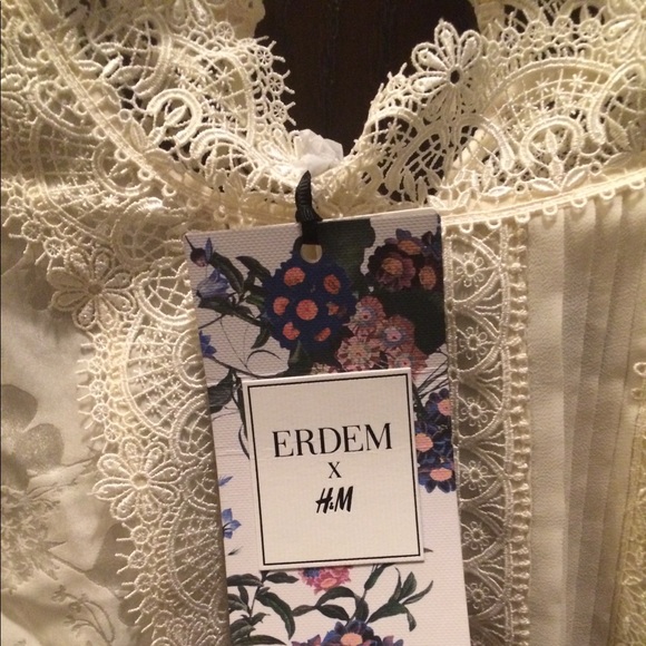 ❤️SALE❤️ Erdem x HM Silk Blouse - Picture 2 of 7