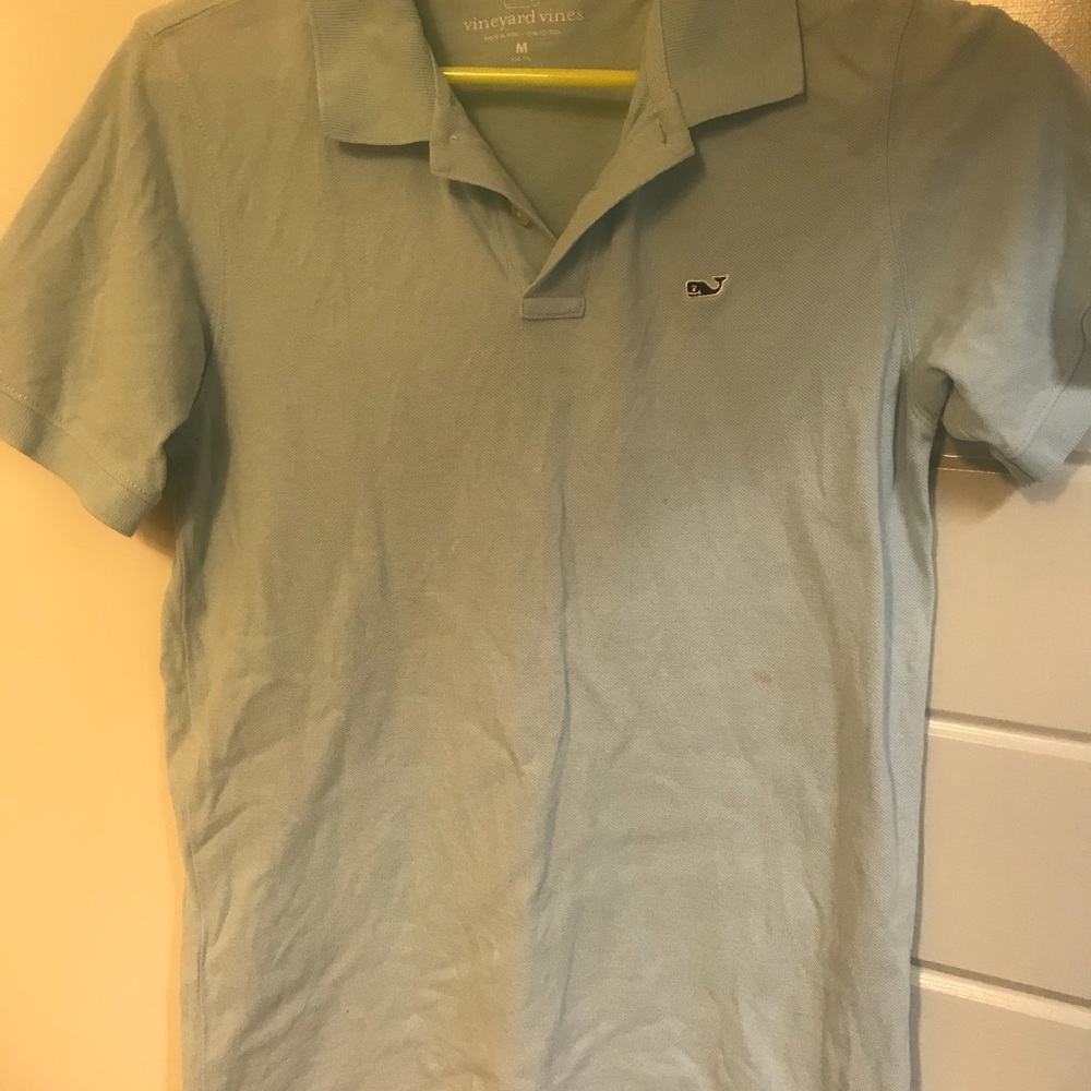 Light blue vineyard vines polo