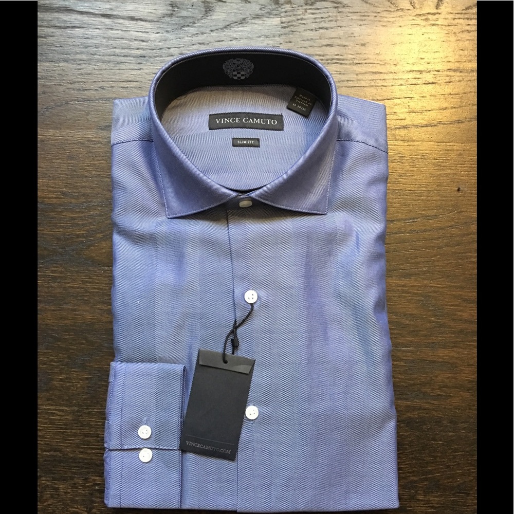 Vince Camuto  Slim Fit Dress Shirt,Size 15 34/35.