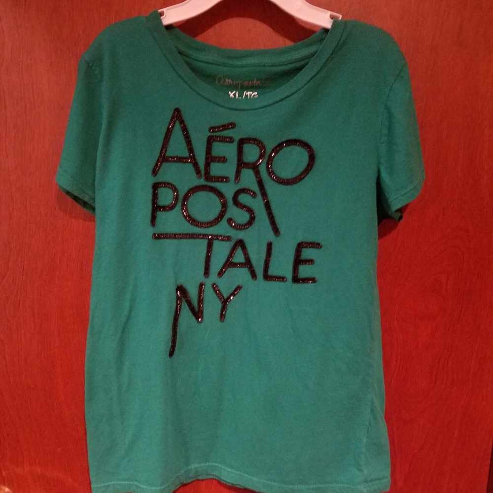 B2G1 SALE!  💕   Girl's Sz XL Aeropostale Sequined T-shirt
