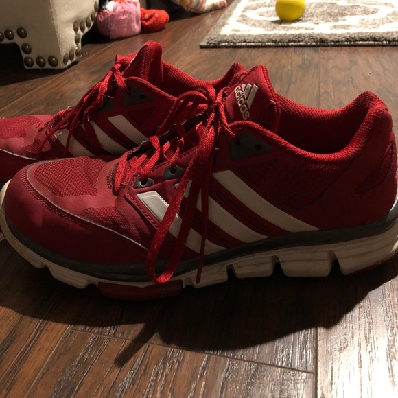 Red adidas sneakers - Picture 2 of 4