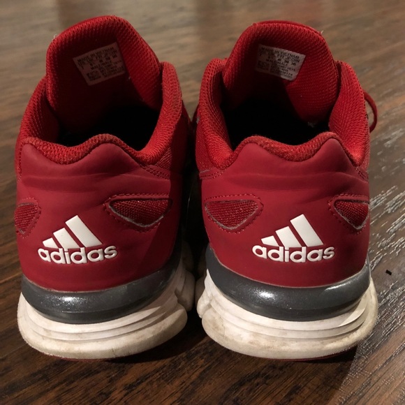 Red adidas sneakers - Picture 3 of 4