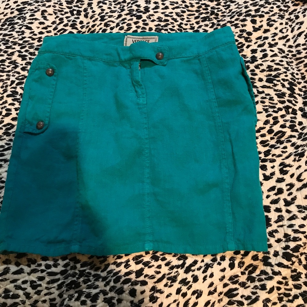 Versace mini skirt
