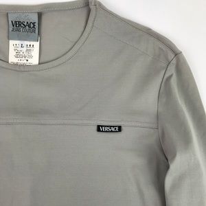 VERSACE 🖤 Women’s Large Long Sleeve T-shirt Top