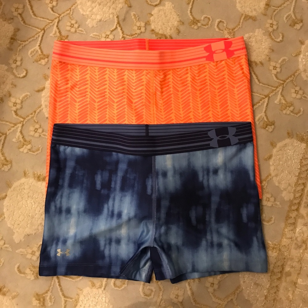 under armour heatgear compression shorts