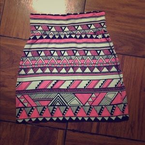 VS Pink Bodycon Mini Skirt
