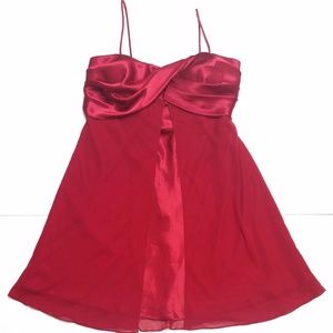 NEW Xscape by Joanna Chen Red Dress Plus Size 16W