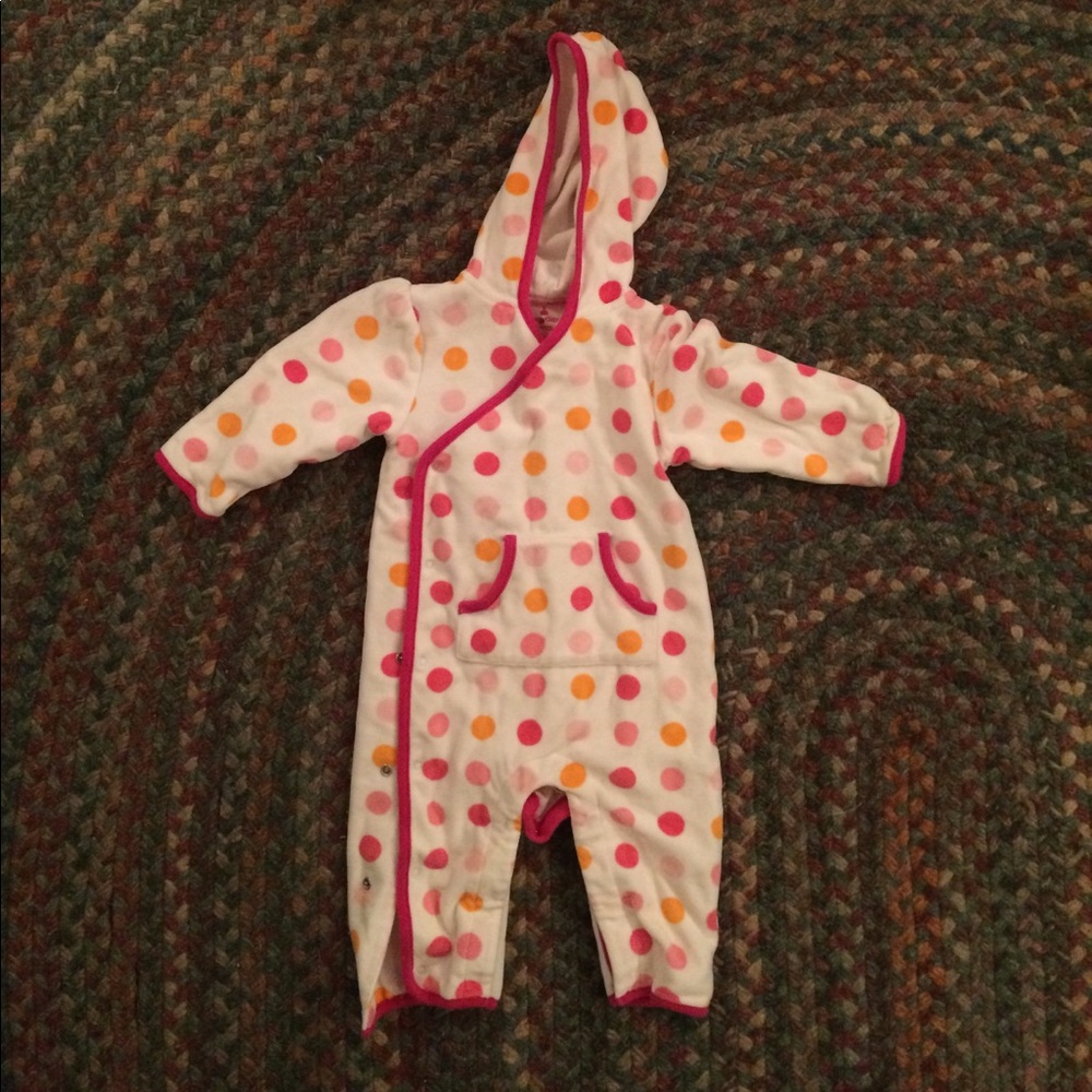 6-12 month baby girl warm jump suit GAP