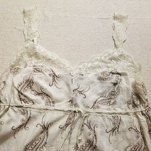 Lane Bryant Lace Tank Top Size 24