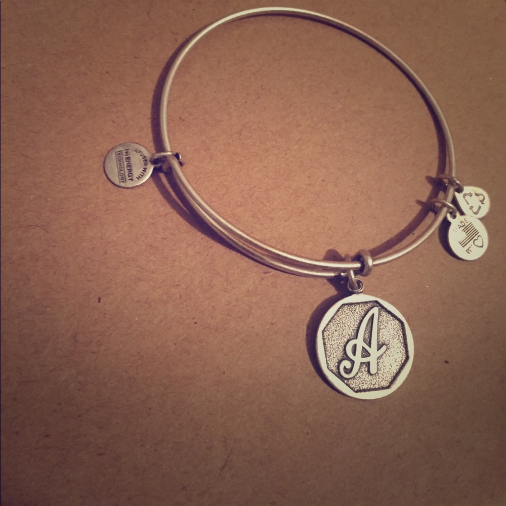 Alex and Ani 'A' Bracelet