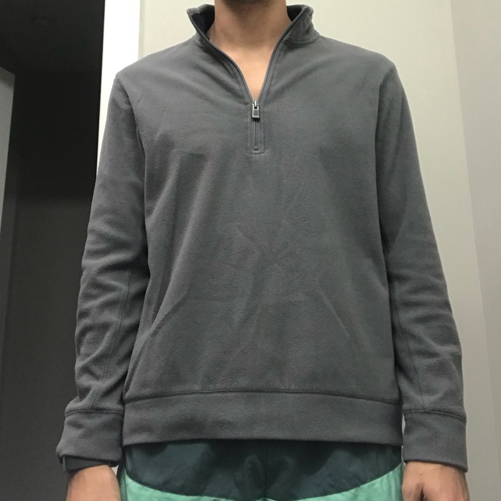 GH Bass&Co quarter zip up sweater