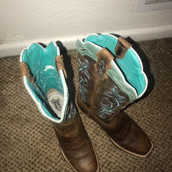 Justin Boots Shoes Justin Boots Tanturquoise Poshmark