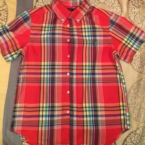 Ralph Lauren medium (10-12) button up shirt