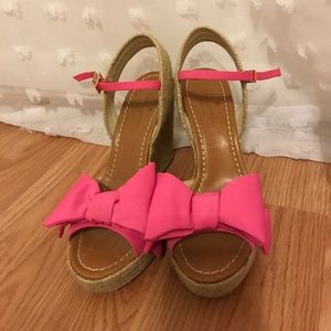 KATE SPADE WEDGES! ❤️