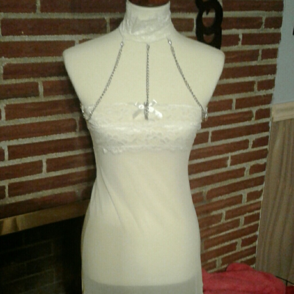 Lace and Chains Nightgown