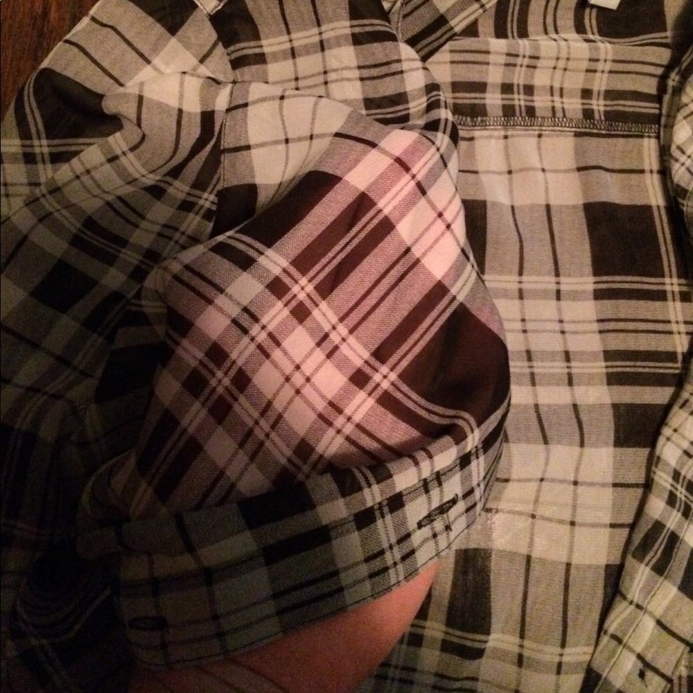 Sheer button down - Picture 2 of 2