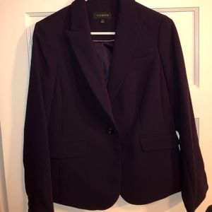 Dark purple Talbots suit jacket