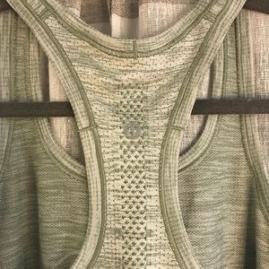 Lululemon Green Workout Tank