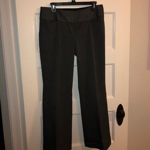 Dark gray Express editor pants