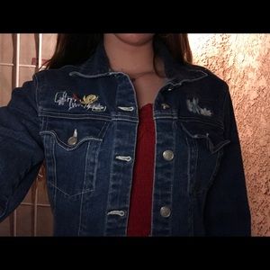 Tweety bird jean jacket