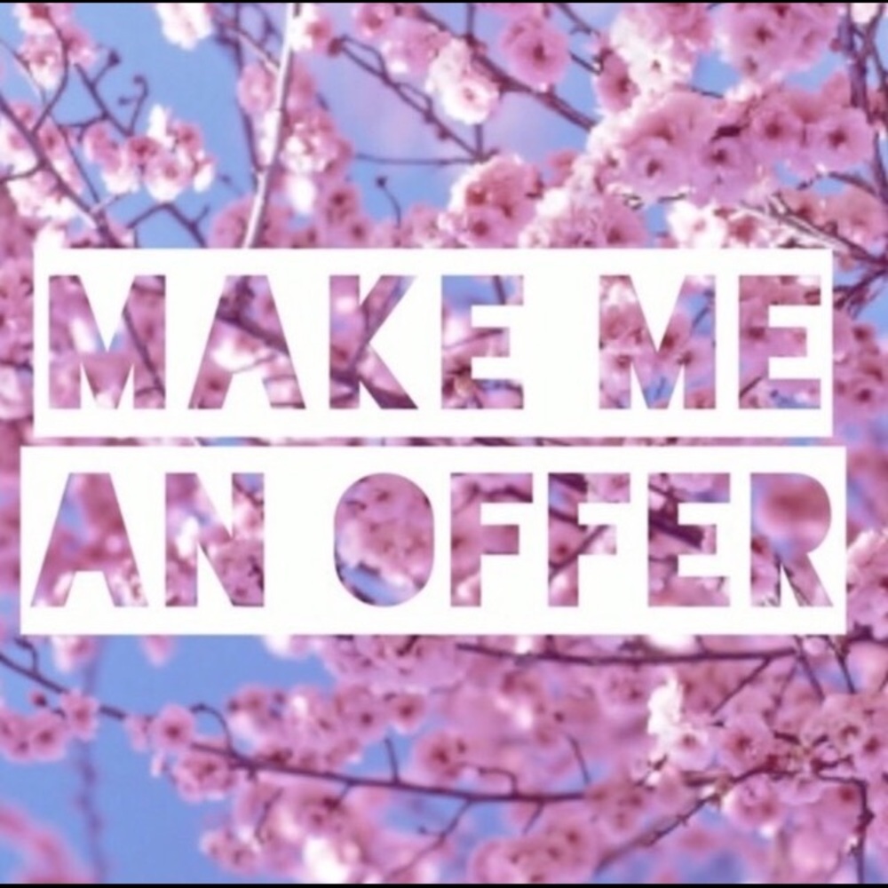 Reasonable offers accepted